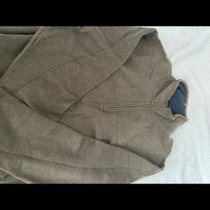 arrow quarterzip sweater